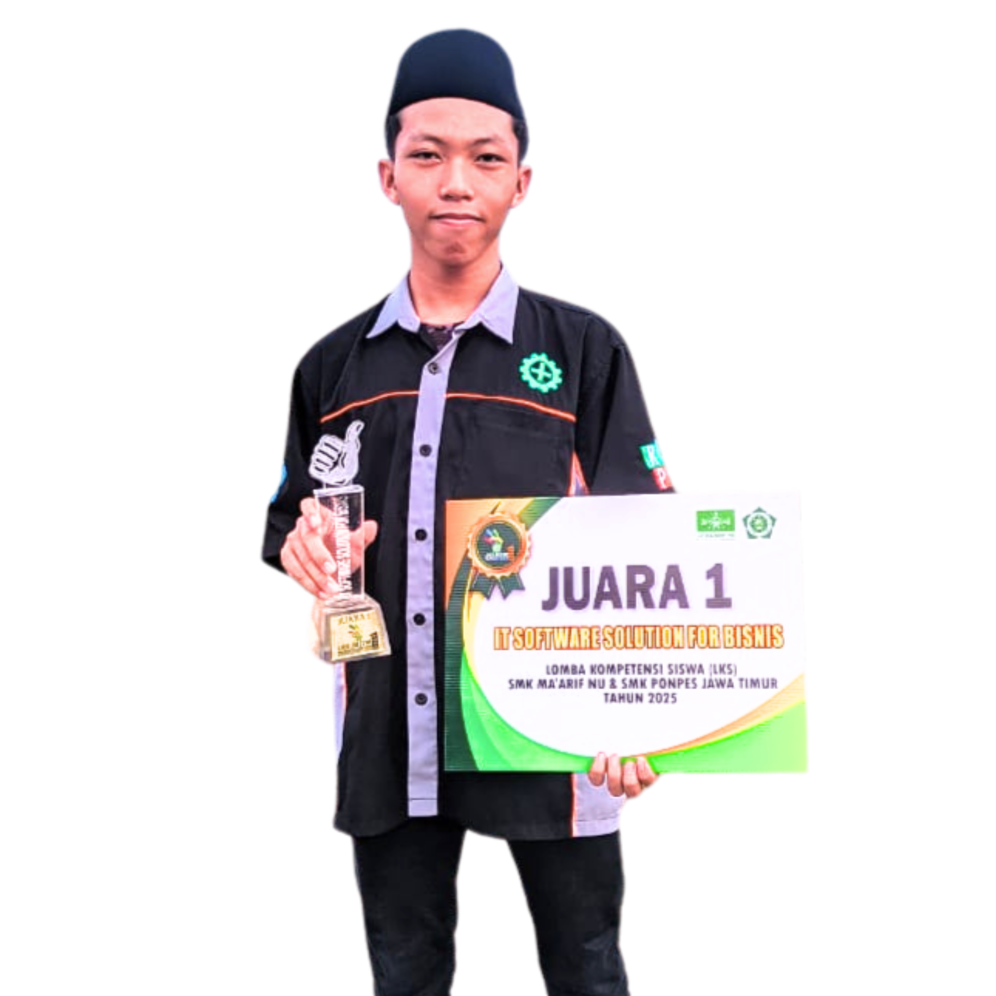 Foto close-up Zidan Mubarok